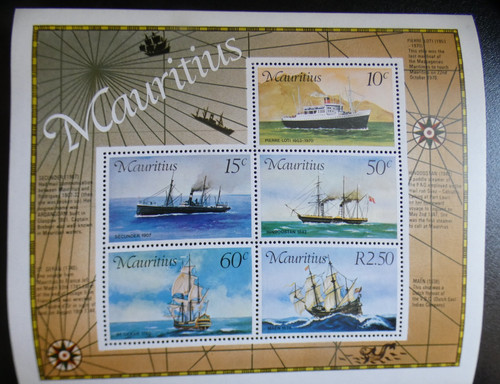Mauritius 1976 schiffe boote - 1976,