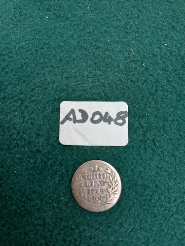 Ad048 schilling 1758 - ad048, 1