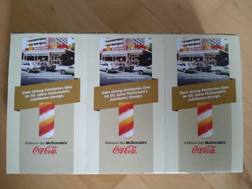 Coca cola gläser donalds - coca, mc