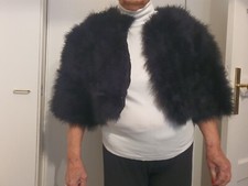 Schulterjäckchen, Bolero, Marabufedern, Vera Mont