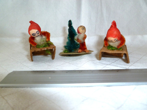 Vintage weihnachtsfiguren - -,