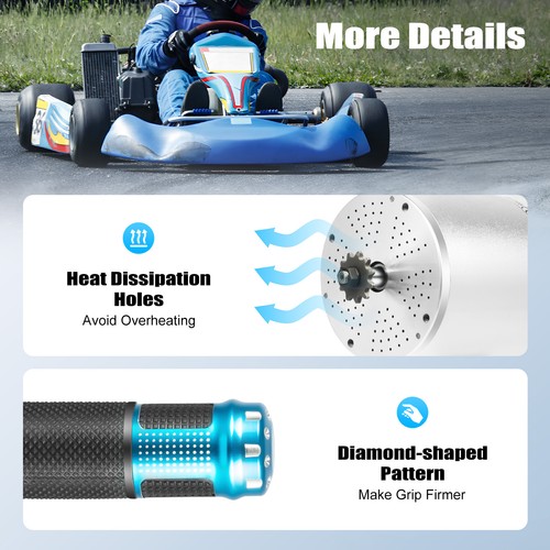 72v 3000w elektromotor - 60-72v,