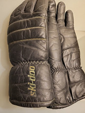 Bombardier Ski Doo Schneemobil Leder Handschuh Größe Männer M