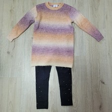 Mädchen Strickkleid 122