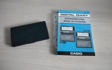 CASIO Digital Diary SF-7000 mit Bedienungsanleitung Batterie -Vintage