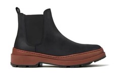 CAMPER Brutus Trek MICHELIN K300435-011 Schwarze Herren Chelsea Boot Leder