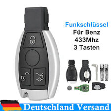 Funk Schlüssel 433 Für Mercedes-Benz  B C E Klasse W203 W210 W211 W169 W220 W245