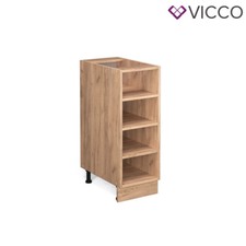 Küchenschrank Hängeschrank Unterschrank Küchenzeile Fame-Line Eiche Vicco