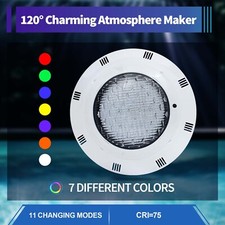 45W LED RGB IP68 Unterwasserscheinwerfer Poolleuchte Schwimmbadleuchte Strahler