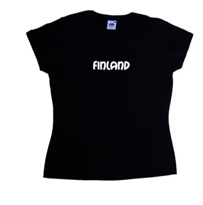 Finnland text damen - finnland,