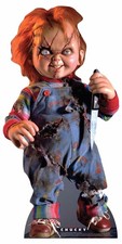 Childs Play Pappaufsteller (Stand Up) - Scarred Chucky Doll (75 cm)