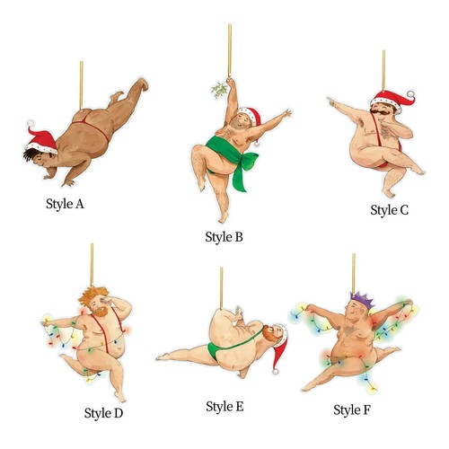Lustiger weihnachtsbaumschmuck - lustiger,