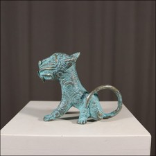 69661) Kleiner Bronze Leopard