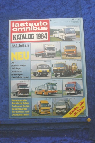 Lastauto omnibus katalog 1984 - lastauto,