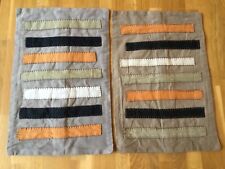 2 x IKEA Kissenbezug Kissenhülle Ethno 801.427.98 ca. 47x30cm  100% Baumwolle