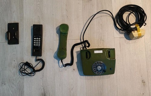 Vintage telefone 70er - 2x,