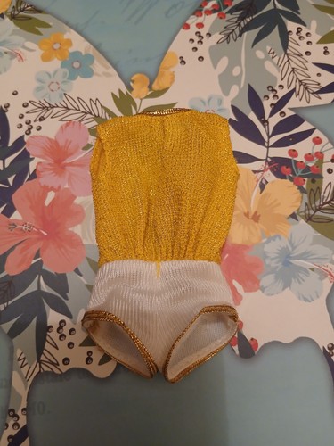 Barbie vintage body - body, „golden