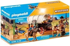 Playmobil Western Planwagen Überfall Cowboys (5248) Neu in OVP