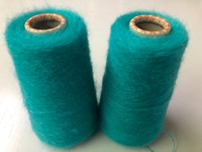 KonenGarn 390g  2X super Mohair Wolle Merino NM10 "Cigno" Maschinen- Handstrick