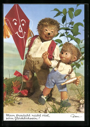 Mecki mit sohn beim - sohn,