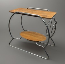 Beistelltisch Stahlrohrmöbel Art Deco Bauhaus Bartisch 