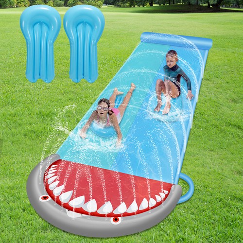 Wasserrutsche doppel - wasserrutsche,
