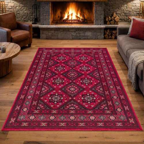 Teppich rot mit - teppich,