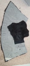 Echt pelz nutria fell schwarz - nutria,