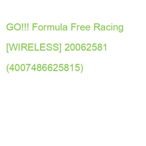 Formula free racing - go!!!,