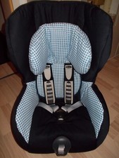 Britax Römer King Plus Bezug  Ersatzbezug schwarz blau kariert*neu*