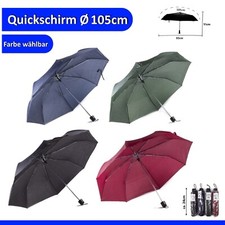 Regenschirm Taschenschirm Ø105cm Damen Herren Schirm Mini Farbmix