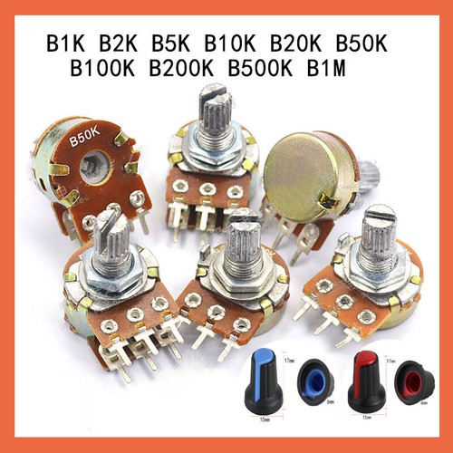 Potentiometer mono linear b1k - linear,