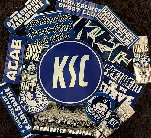 Karlsruher sticker 15er - sc,