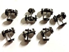 14x Roco Märklin H0 40196 / 85600 AC Wechselstrom Radsatz 11 mm x 24,75 mm