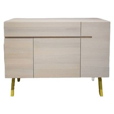 Zeitraum Sideboard Side Baby Atelier Eiche massiv Korpus Eiche Kalk Gebeizt 