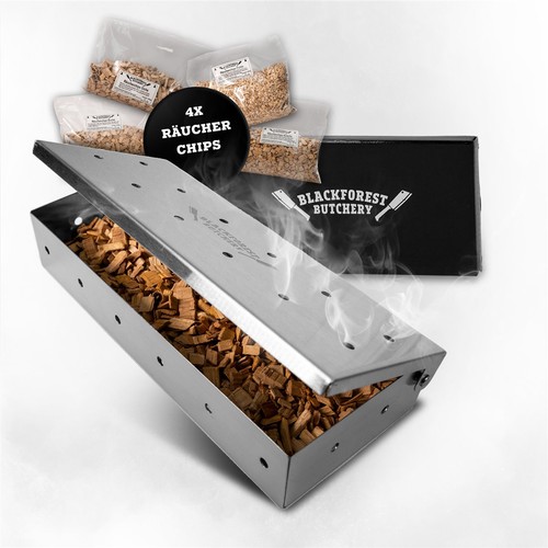 Räucherbox starter set mit 4 - mit,
