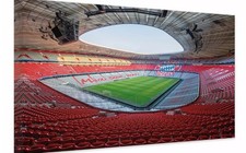 Leinwandbild FCB Stadion Mia san mia ALLIANZ ARENA FC BAYERN MÜNCHEN