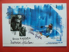 -ö- Denise Karbon ITA (Ski Alpin), Autogrammkarte