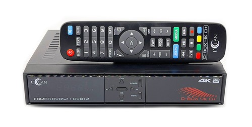 Box receiver uhd tv - d-box,