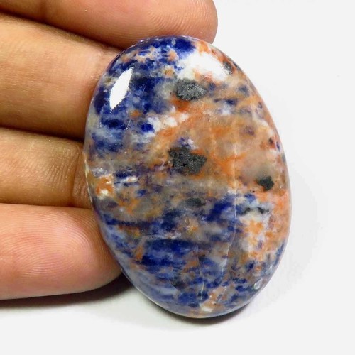 Blauer sodalith cabochon - blauer,