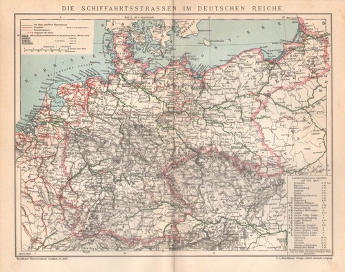 Schiffahrtsstrassen deutsches - schiffahrtsstrassen,