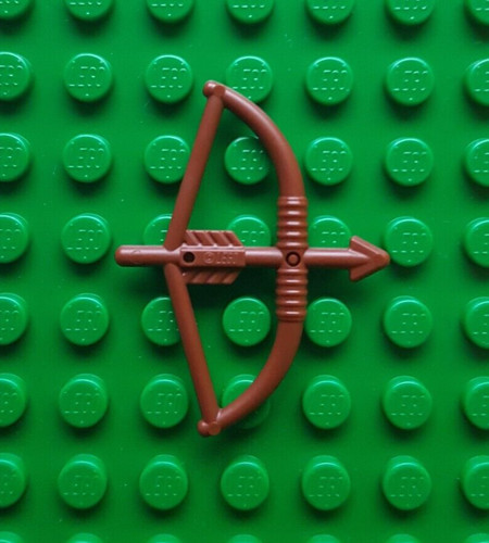Lego bogen mit pfeil - bogen, reddish