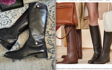 Broguing Lyralochung Budapester Melvin Hemilton Reitstiefel Vollleder Stiefel
