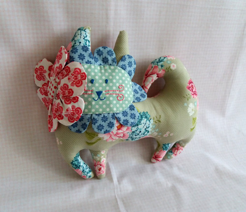 Kater kissen 28x29cm - kissen,, katze