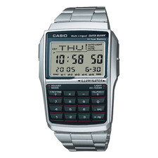 Casio Uhr DBC-32D-1AES Casio Armbanduhr, Taschenrechner silber, NEU