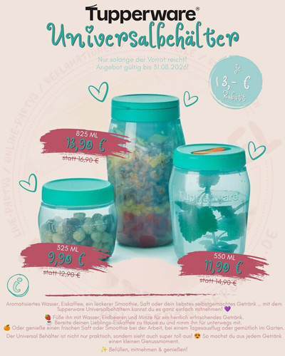 Tupperware universalbehälter - tupperware,