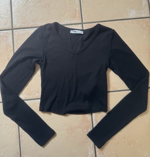 Langarmshirt schwarz sister - langarmshirt,