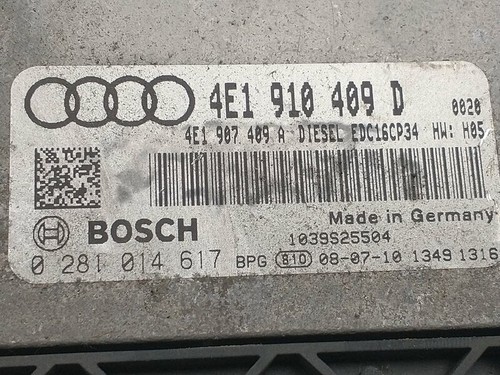 4e1910409d motorsteuergerät - 4e1910409d,