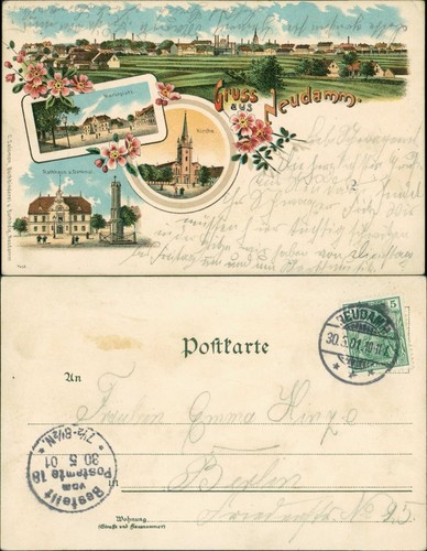 Neudamm dębno - neudamm, (neumark)