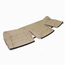 Lehnen Bezug Rücksitzbank VW T4 Multivan Caravelle Bus Leder beige